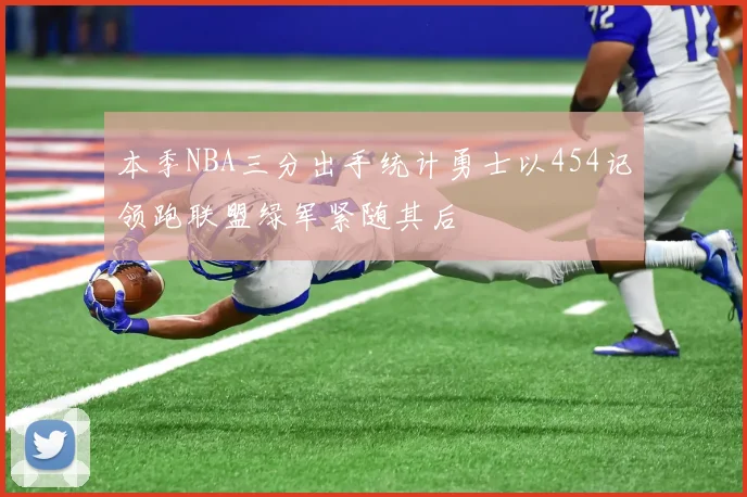本季NBA三分出手统计勇士以454记领跑联盟绿军紧随其后